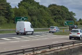 The crash took place on the A19 northbound near Wolviston. Image by Google Maps.